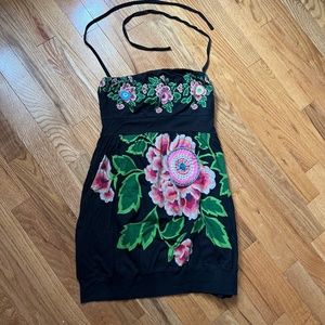 Cotton summer dress with pockets